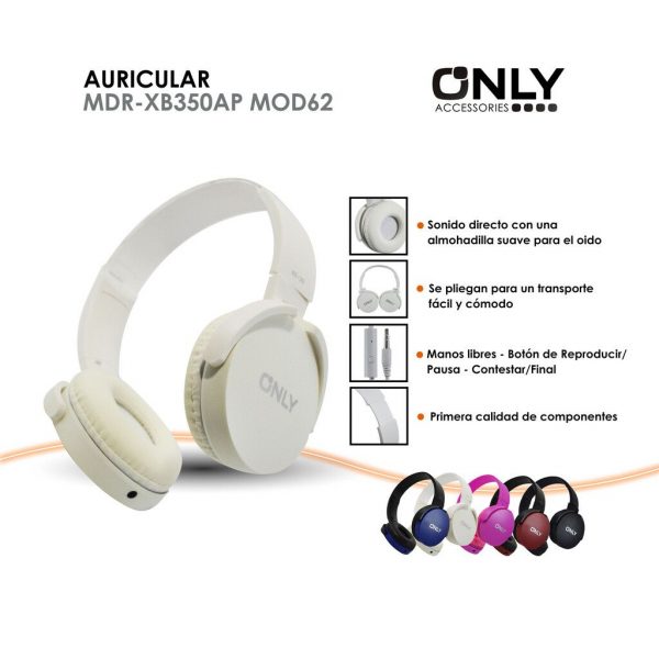 Auricular Mdr Xb Ap Mod Azul Imponik San Luis