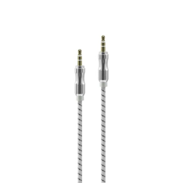 Cable Aux Mod Metros Metal Blanco Imponik San Luis